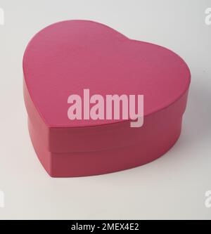 Heart shaped box Stock Photo