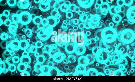 Stroke particles. Computer generated 3d render Stock Photo - Alamy