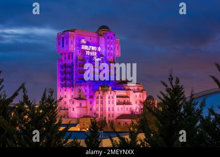 tower of terror lights on