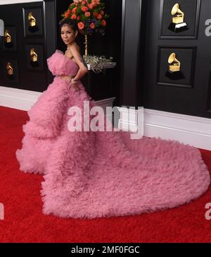 jhene aiko pink dress Jhen Aiko