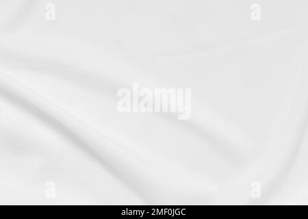 White fabric texture and background Stock Photo