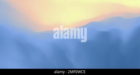 Abstract background with dynamic effect. Creative design with vibrant gradients. 3D vector Illustration. Stock Vector