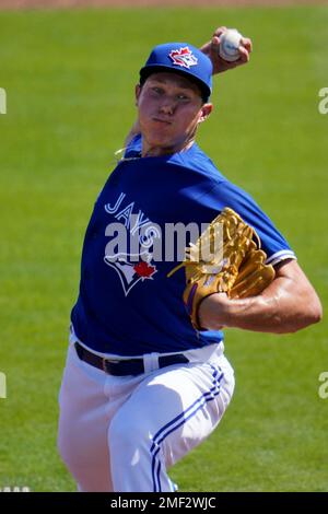 TORONTO, ON - SEPTEMBER 17: Toronto Blue Jays Pitcher Nate Pearson