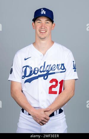 Women's Walker Buehler Los Angeles Dodgers Roster Name & Number T