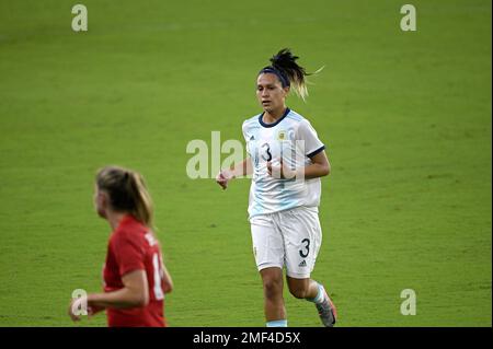 Eliana Stabile #3 of Argentina, Canada vs Argentina, SheBelieves