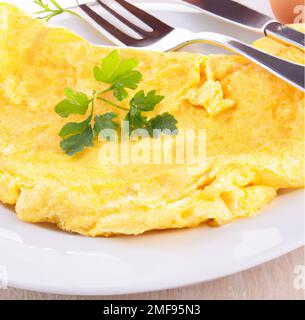 Omelette Stock Photo