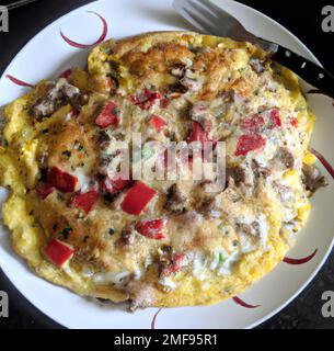 Omelette Stock Photo