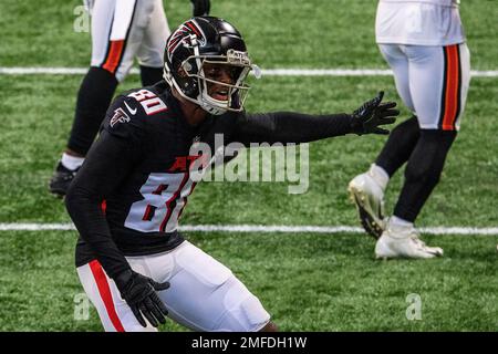 Seattle Seahawks wide receiver Laquon Treadwell (18) catches a pass and  runs against the Los Angeles Rams in an NFL football game, Sunday, Dec. 4,  2022, in Inglewood, Calif. Seahawks won 27-23. (