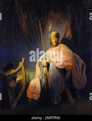 Rembrandt Saul and David Stock Photo - Alamy