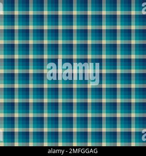 Tartan, plaid seamless pattern. Textured plaid Stock Vector