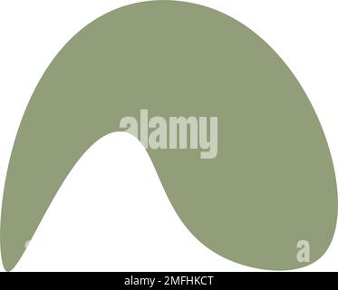 Abstract shape modern art design element illustration for background Stock Vector