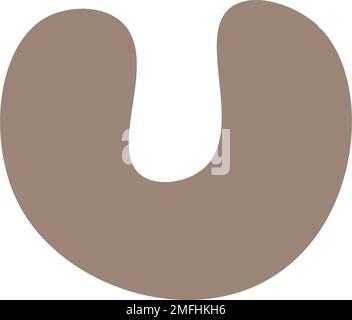 Abstract shape modern art design element illustration for background Stock Vector