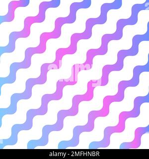 Curve repeat line pattern, graphic abstract retro template, art vector illustration . Stock Vector