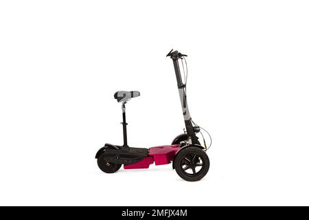 Electric scooter isolated on a white background with copy space Stock Photo
