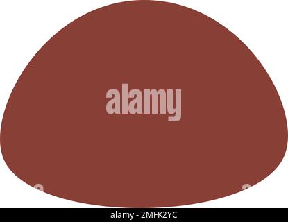 Abstract shape modern art design element illustration for background Stock Vector