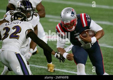 Baltimore Ravens defensive back DeShon Elliott (32) during an NFL football  game against the Las Vegas Raiders, Monday, Sept. 13, 2021, in Las Vegas.  (AP Photo/Rick Scuteri Stock Photo - Alamy