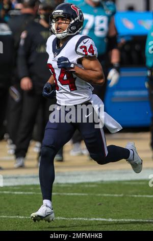 Jacksonville Jaguars cornerback Chris Claybrooks (27) during the second  half of an NFL football game against the Houston Texans, Sunday, Nov. 8,  2020, in Jacksonville, Fla. (AP Photo/Gary McCullough Stock Photo - Alamy