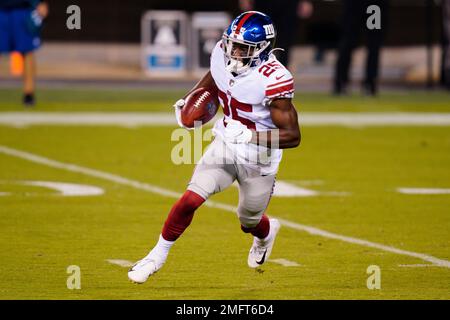 New York Giants' Corey Ballentine plays during an NFL football game ...