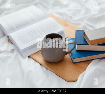 high angle arrangement with books Stock Photo