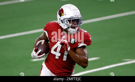 Arizona Cardinals running back Kenyan Drake (41) during an NFL football  game against the Detroit Lions, Sunday, Sept. 27, 2020, in Glendale, Ariz.  (AP Photo/Rick Scuteri Stock Photo - Alamy