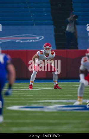 Kansas City Chiefs tight end Nick Keizer (48) during an NFL football game  against the Las Vegas Raiders, Sunday, Oct. 11, 2020, in Kansas City, Mo.  (AP Photo/Reed Hoffmann Stock Photo - Alamy