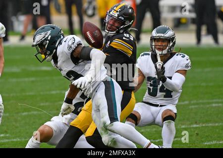 Pittsburgh Steelers tight end Rodney Williams (87) stretches