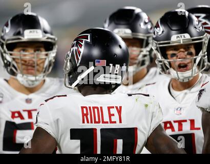 Atlanta Falcons wide receiver Calvin Ridley (18) plays against the  Minnesota Vikings during the second half of an NFL football game, Sunday,  Oct. 18, 2020, in Minneapolis. (AP Photo/Bruce Kluckhohn Stock Photo - Alamy