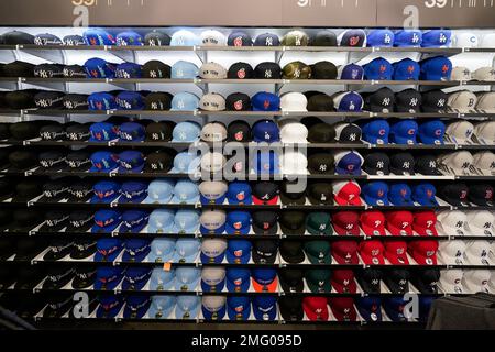 Major League Baseball flagship store in Rockefeller Center, New York City,  USA 2022 Stock Photo - Alamy