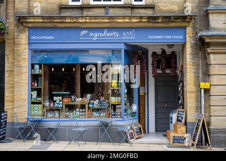 Ingredients Deli on Sherborne's, Dorset highstreet Stock Photo