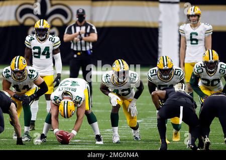 Green Bay Packers linebacker Za'Darius Smith (55) during an NFL football  game against the New Orleans Saints, Sunday, Sept. 27, 2020, in New  Orleans. (AP Photo/Tyler Kaufman Stock Photo - Alamy