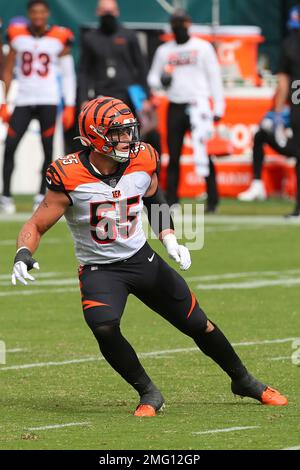 Cincinnati Bengals' Logan Wilson (55) during the first half of an NFL  football game against the New York Jets Sunday, Sept. 25, 2022, in East  Rutherford, N.J. (AP Photo/Seth Wenig Stock Photo - Alamy