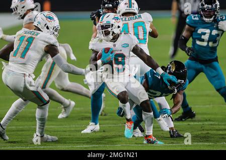 Jacksonville Jaguars cornerback Chris Claybrooks (27) during the second  half of an NFL football game against the Houston Texans, Sunday, Nov. 8,  2020, in Jacksonville, Fla. (AP Photo/Gary McCullough Stock Photo - Alamy