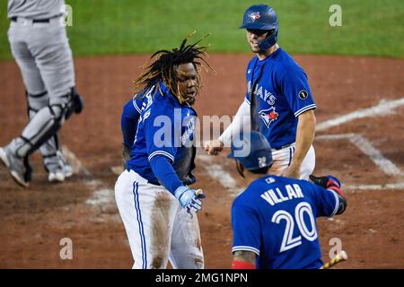 OF Randal Grichuk was one, of 2 Blue Jays (Alejandro Kirk), who