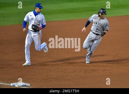 New York Yankees infielder Tyler Wade (39) during game against the