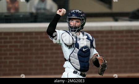 Seattle Mariners catcher Luis Torrens (22) in the eighth inning of a  baseball game Wednesday, July 21, 2021, in Denver. (AP Photo/David  Zalubowski Stock Photo - Alamy