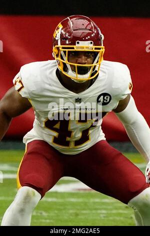 Washington Football Team linebacker Khaleke Hudson (47) prior to