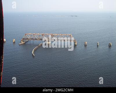 Aftermath - Miscellaneous - Aerial - 26-HK-49-85. aerial view of ...