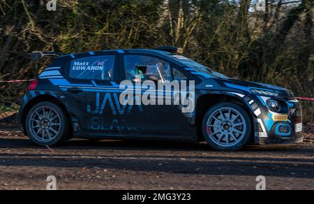 MGJ Engineering Circuit Rally Brands Hatch January 2023 Stock Photo - Alamy