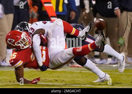 December 6, 2020: Houston Texans safety A.J. Moore (33) prior to an NFL  football game between the Indianapolis Colts and the Houston Texans at NRG  Stadium in Houston, TX. The Colts won