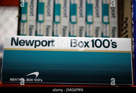 newport cigarettes banned in california Approves Ban on Menthol FILE - In Dec. 8,
