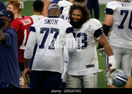 Dallas Cowboys Center Joe Looney 73 Editorial Stock Photo - Stock Image