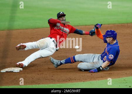 Houston Astros' Mauricio Dubon flies out during the fifth inning of a spring  training baseball game against the Atlanta Braves Friday, March 3, 2023, in  West Palm Beach, Fla. (AP Photo/Jeff Roberson