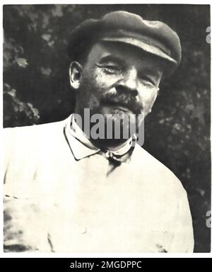 Vladimir Ilich Lenin, first leader of USSR Stock Photo