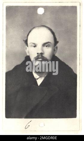 Vladimir Ilich Lenin, first leader of USSR Stock Photo