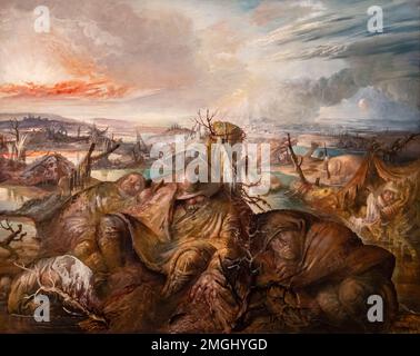 Flanders, Otto Dix, 1934-1936, Berlin, Federal Republic of Germany Stock Photo