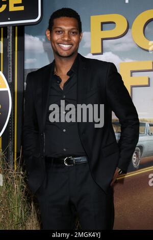 January 17, 2023, Los Angeles, CA, USA: LOS ANGELES - JAN 17: Shane Paul McGhie at Poker Face Series Premiere at the Hollywood Legion Theater on January 17, 2023 in Los Angeles, CA (Credit Image: © Kay Blake/ZUMA Press Wire) EDITORIAL USAGE ONLY! Not for Commercial USAGE! Stock Photo