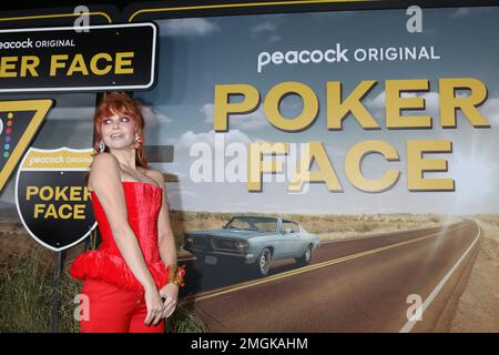 January 17, 2023, Los Angeles, CA, USA: LOS ANGELES - JAN 17: Natasha Lyonne at Poker Face Series Premiere at the Hollywood Legion Theater on January 17, 2023 in Los Angeles, CA (Credit Image: © Kay Blake/ZUMA Press Wire) EDITORIAL USAGE ONLY! Not for Commercial USAGE! Stock Photo