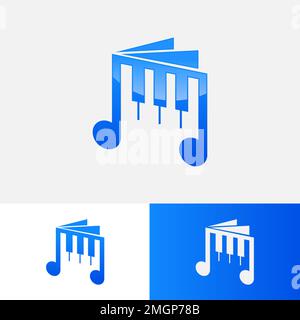 music template logo, logo with modern and futuristic style vector eps format Stock Vector
