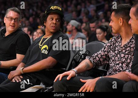 Jay z lakers hi-res stock photography and images - Alamy