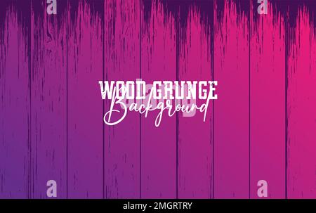 Wood Purple Background, Wood Texture Background Stock Vector